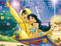 Gioco Puzzle: Lampada di Aladino  in linea