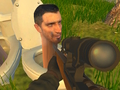 Gioco Cecchino contro Skibidi Toilette  in linea