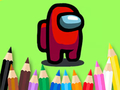Gioco Libro da colorare: Tra noi  in linea