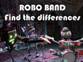 Gioco Robot Band: trova le differenze  in linea