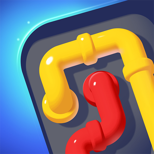 Gioco Collega il gioco puzzle a colori del tubo  in linea