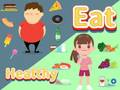 Gioco Quiz per bambini: mangia sano  in linea