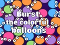 Gioco Fai scoppiare i palloncini colorati  in linea