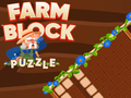 Gioco Puzzle del blocco della fattoria  in linea