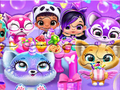 Gioco Puzzle: Famiglia Fluvsies  in linea