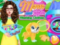 Gioco Mamma e Taylor che lavano i vestiti  in linea