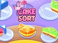 Gioco Puzzle 3D per l'ordinamento della torta  in linea