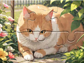 Gioco Puzzle: Il giardino dei gatti  in linea