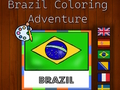 Gioco Avventura da colorare in Brasile  in linea