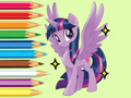 Gioco Libro da colorare: Twilight Sparkle  in linea