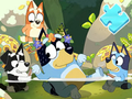 Gioco Puzzle: Bluey Pool Spa  in linea