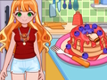 Gioco Diario Maggie che prepara il pancake  in linea