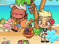 Gioco Jigsaw Puzzle: Mondo Avatar che prende il sole  in linea
