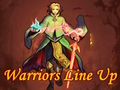 Gioco I Guerrieri si schierano  in linea