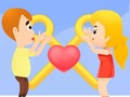 Gioco Puzzle con spille Storia d'amore  in linea