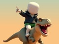 Gioco Stickman. Arena dei Dinosauri  in linea