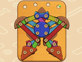 Gioco Puzzle in legno e viti  in linea