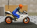 Gioco Piste da corsa per bici con mega rampa  in linea