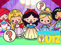 Gioco Quiz per bambini: quiz sulla principessa  in linea