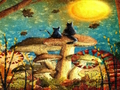 Gioco Puzzle di funghi gatti  in linea