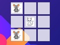 Gioco Topo tris contro gatto  in linea