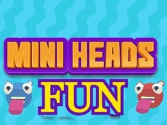 Gioco Divertimento con mini teste  in linea