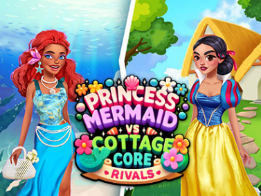 Gioco Princess Cottage Core contro i rivali Sirena Core  in linea