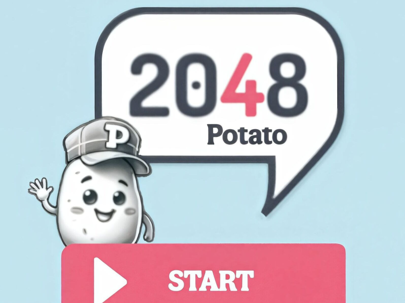 Gioco 2048 Patata  in linea