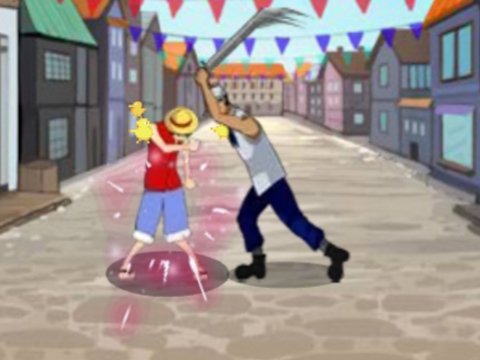 Gioco Battaglia tra pirati di One Piece  in linea