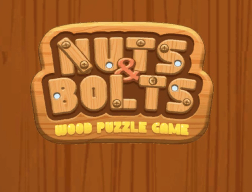 Gioco Gioco puzzle in legno con dadi e bulloni  in linea