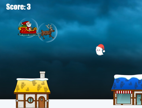 Gioco Gioco del Volo di Babbo Natale  in linea