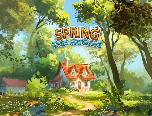 Gioco Abbinamento piastrelle primaverili  in linea
