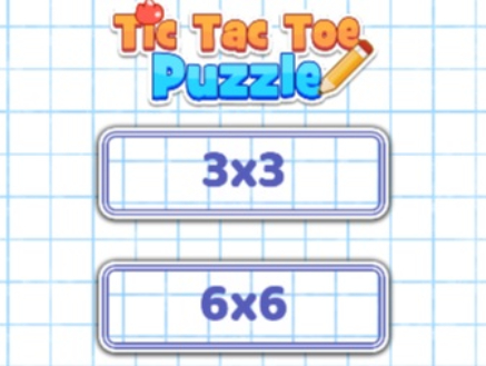 Gioco Puzzle di Tic Tac Toe  in linea