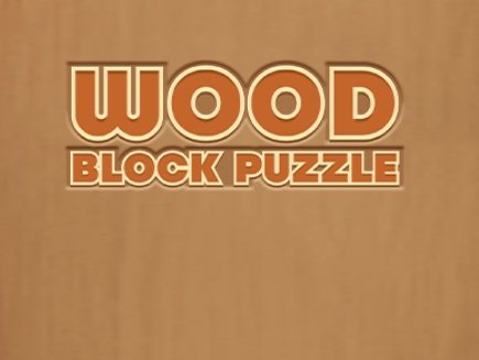 Gioco Puzzle con blocchi di legno  in linea