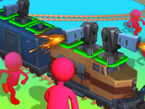 Gioco Avventura di artiglieria in treno  in linea