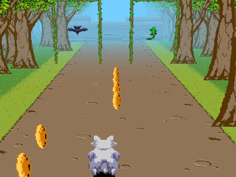 Gioco Lupo corridore  in linea