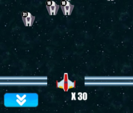 Gioco Blaster spaziali  in linea