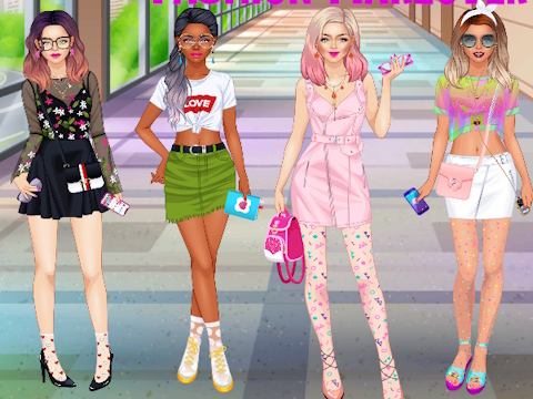Gioco Rinnovo della moda per la squadra delle ragazze universitarie  in linea