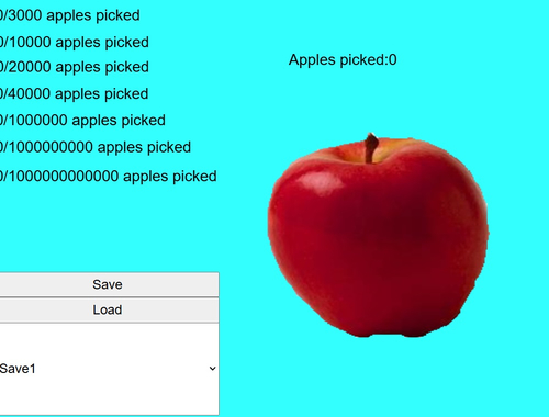 Gioco Clicker della mela rossa  in linea