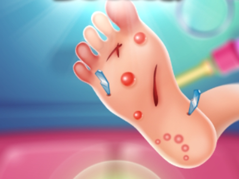 Gioco Dottore del piede  in linea