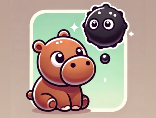 Gioco Nascondi Moodeng Ippopotamo!  in linea