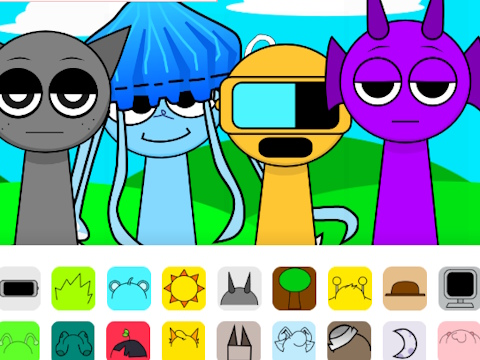 Gioco Sprunki con OC  in linea