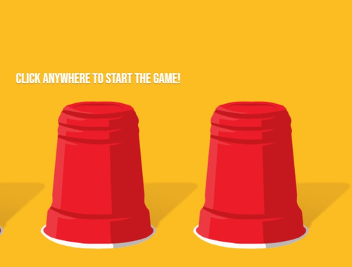 Gioco Tre tazze  in linea