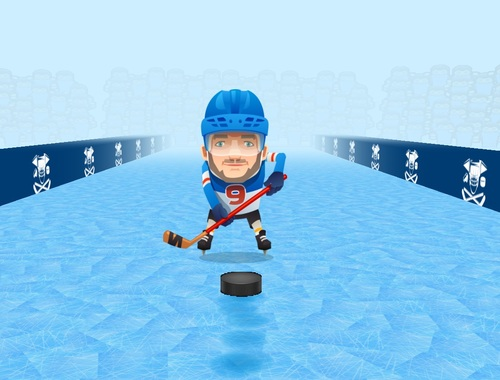 Gioco Sfida di hockey inattiva 3D  in linea
