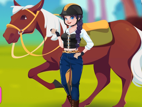 Gioco Equestre femminile  in linea