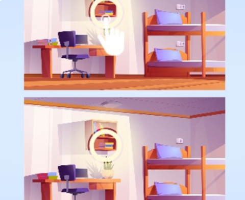 Gioco Trova le differenze  in linea