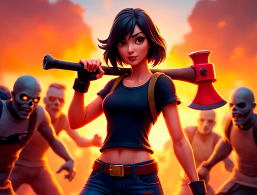 Gioco Loop Survivors Zombie City in linea
