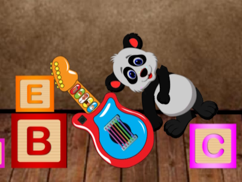 Gioco Tempo di musica per chitarra per bambini  in linea