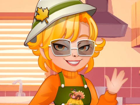 Gioco Cupcake del Ringraziamento di Roxie's Kitchen  in linea