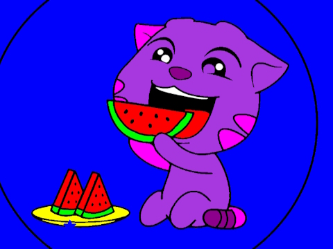 Gioco Libri da colorare di Talking Tom  in linea